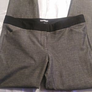Express Editor Grey/black Pants